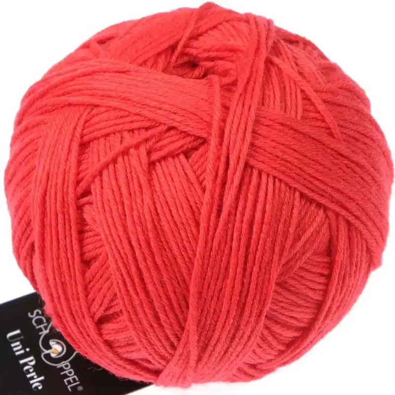 Schoppel wolle Uni Perle 2381 Feuer