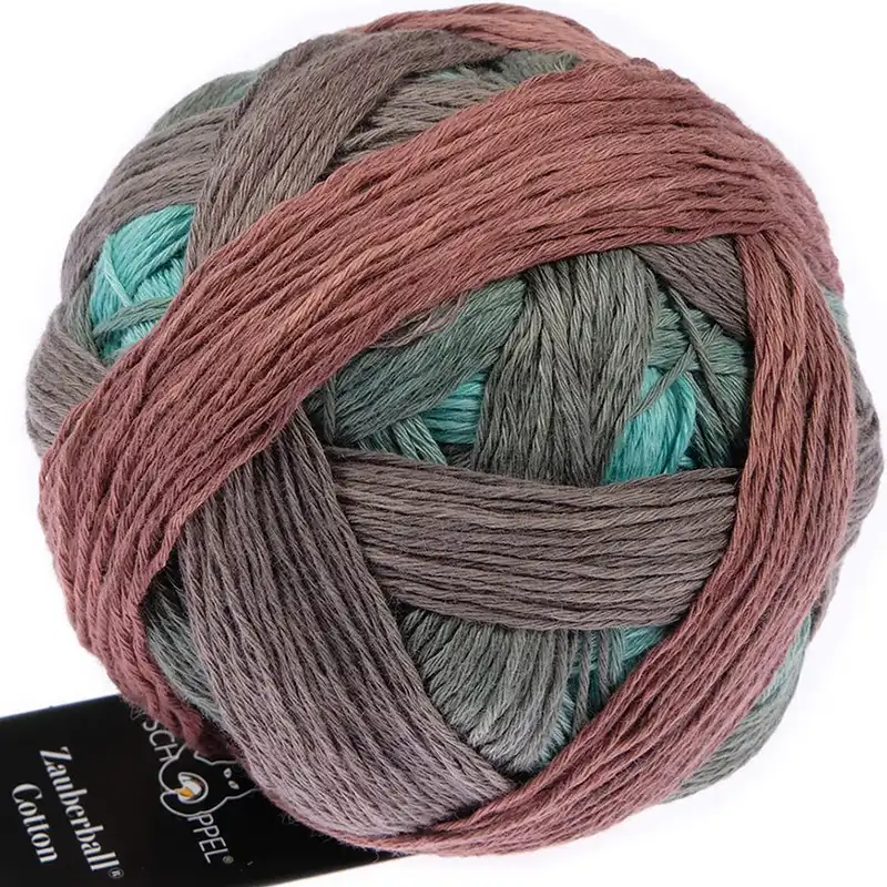 Schoppel Wolle Zauberball® Cotton 2245 Sofaecke