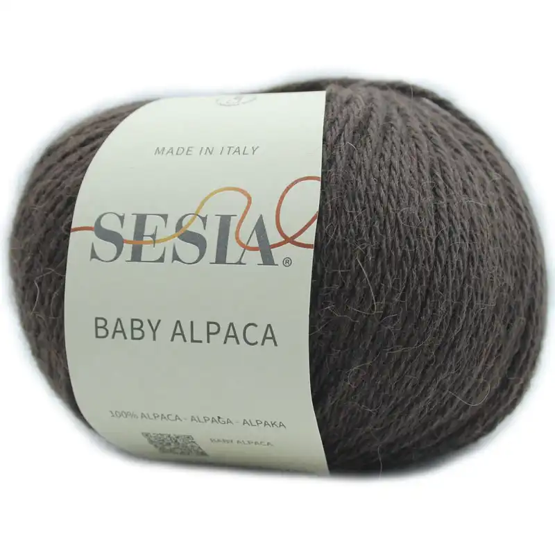 Sesia Baby Alpaca 1640 Tmavě hnědá
