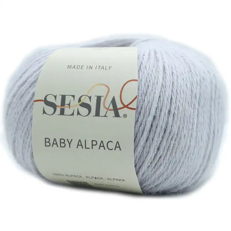 Sesia Baby Alpaca 1752 Světle šedá