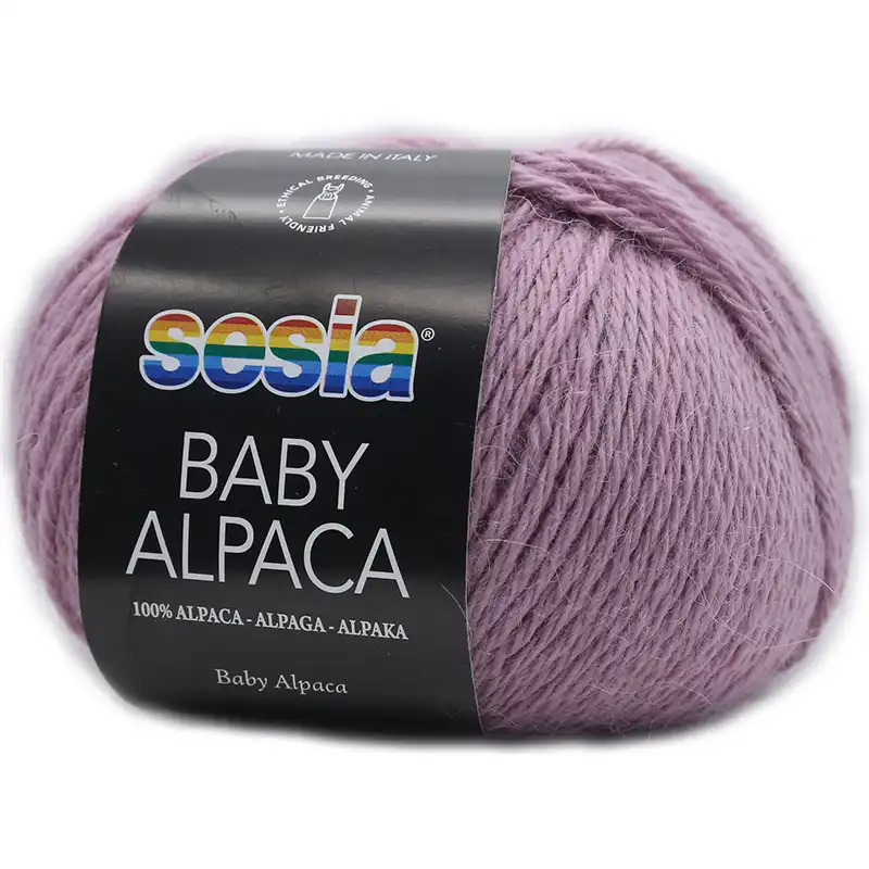 Sesia Baby Alpaca 2384 Zaprášená růžová