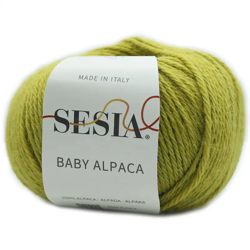 Sesia Baby Alpaca 3482 Žlutozelená