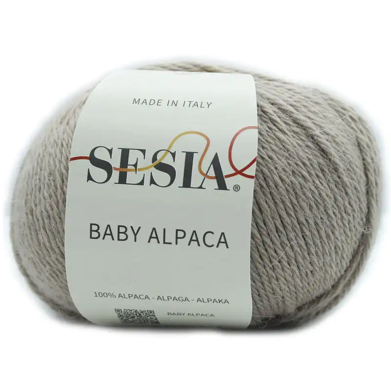 Sesia Baby Alpaca 369 Béžovošedá