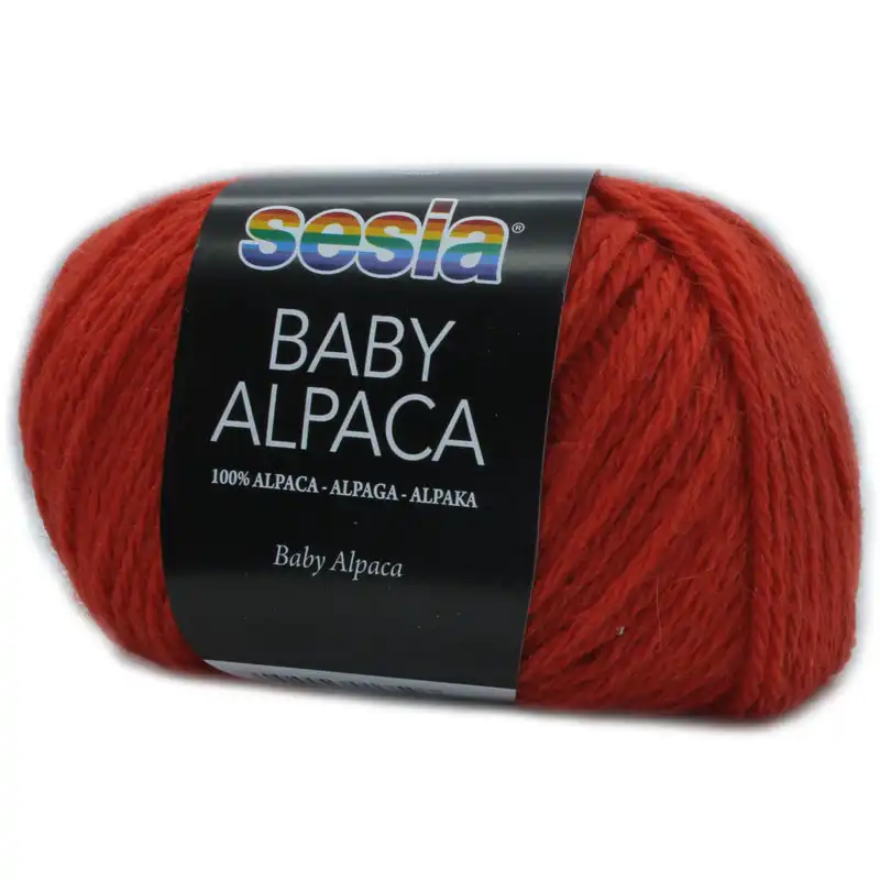 Sesia Baby Alpaca 3779 Cihlová