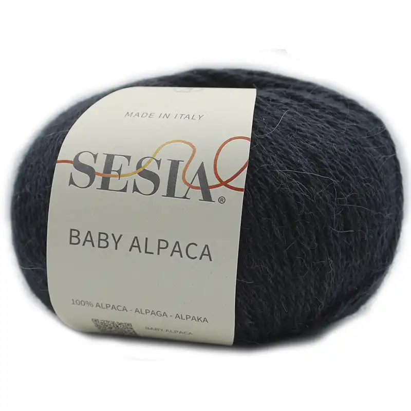 Sesia Baby Alpaca 67 Černá