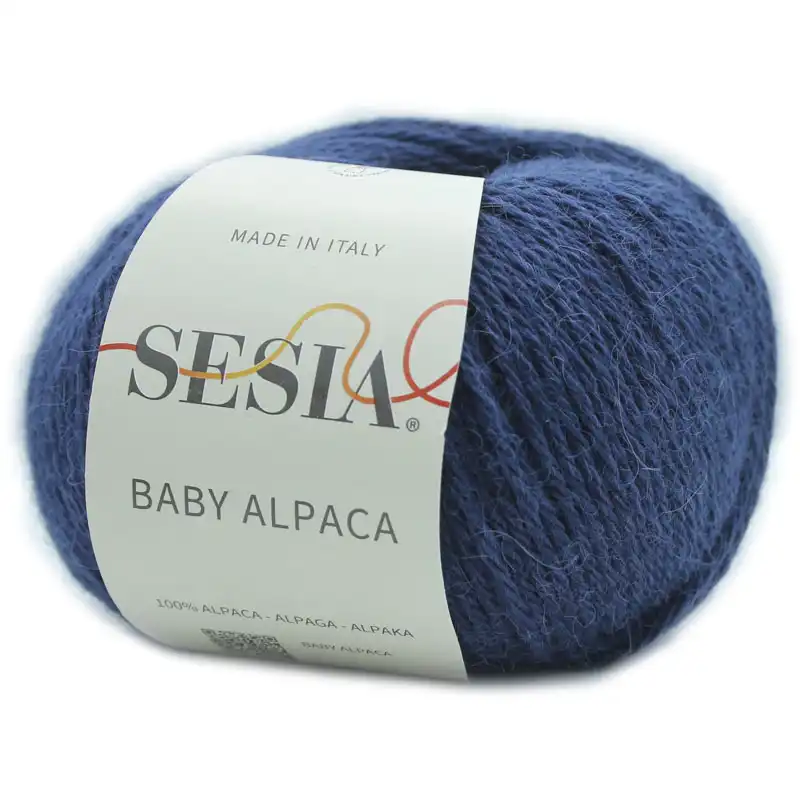 Sesia Baby Alpaca 884 Tmavě modrá