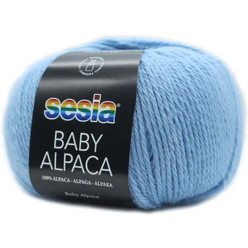 Sesia Baby Alpaca 982 Nebeská modrá