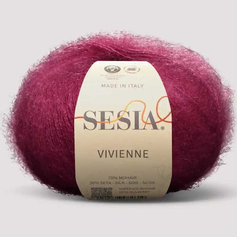Sesia Vivienne 5025 Rubínově růžová