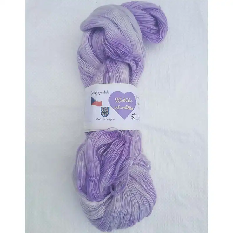 Single Kid Mohair Lila