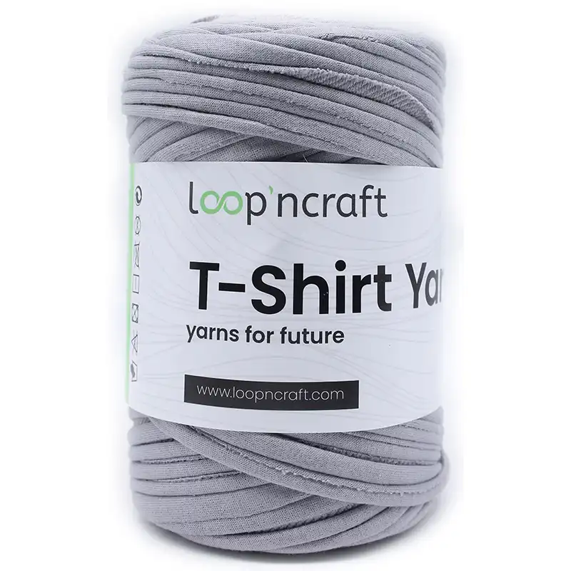T-Shirt yarn Šedá