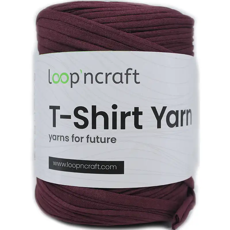 T-Shirt yarn Vínová