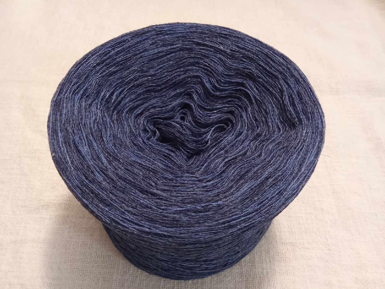 Tweed blue merino 3-nitka 1000m