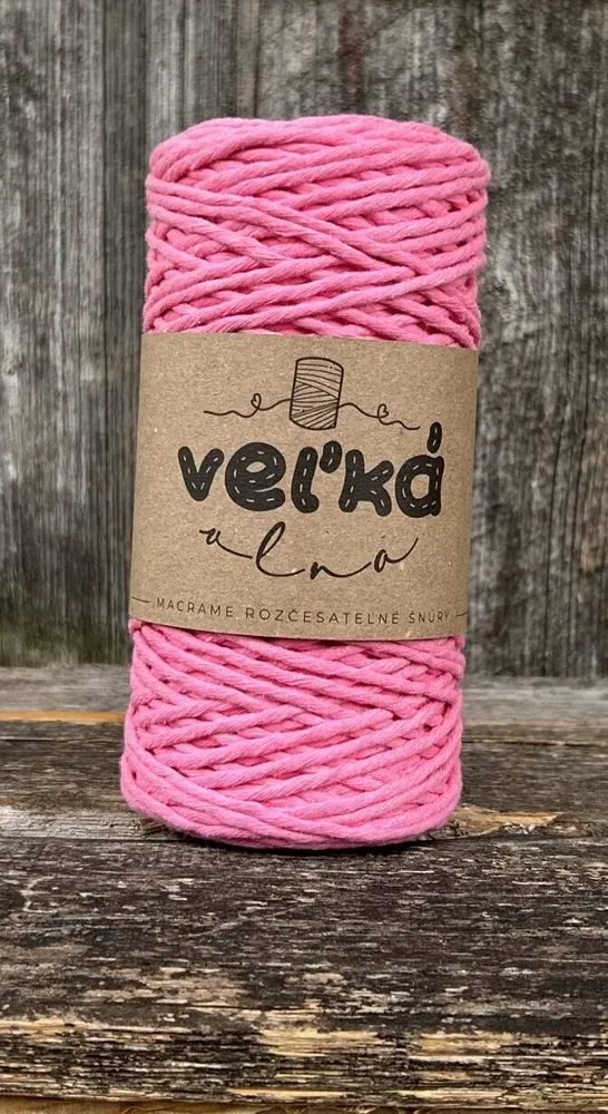 Velká vlna Macrame 1,5mm Muškát