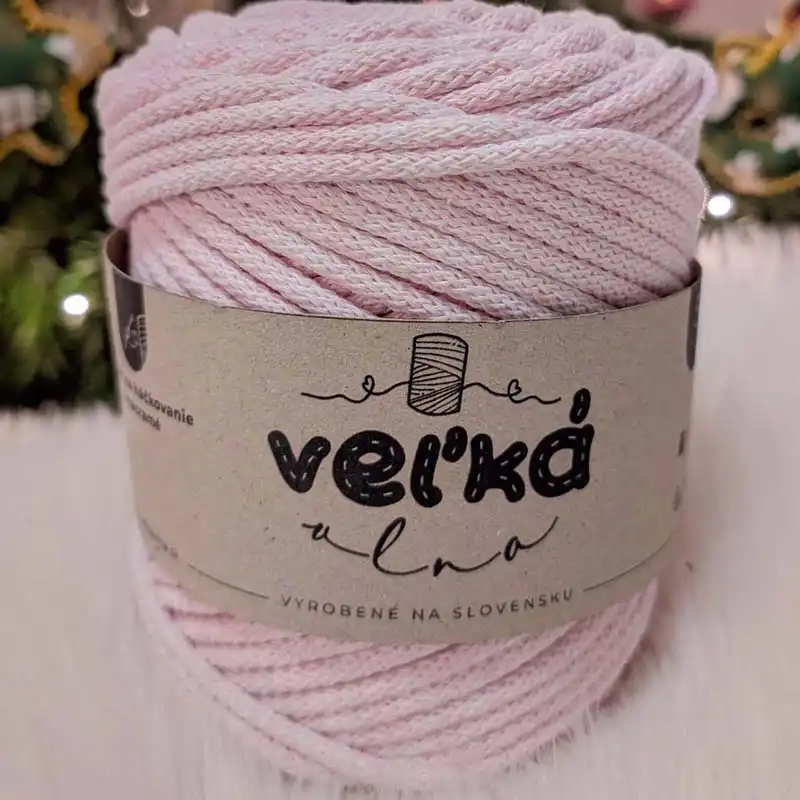 Velká vlna Špagát 5mm Cukřík