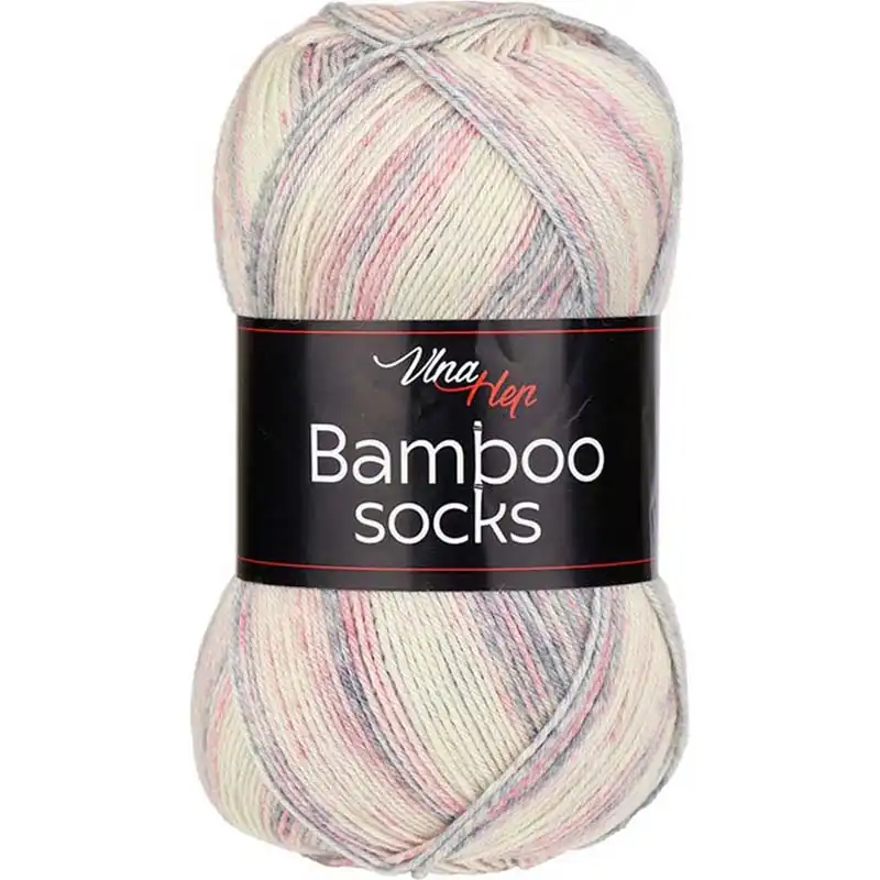 Pletací příze Bamboo Socks / ponožkovka 100 g Varianta: 3 (7904) režná světlá, Balení: 1 ks