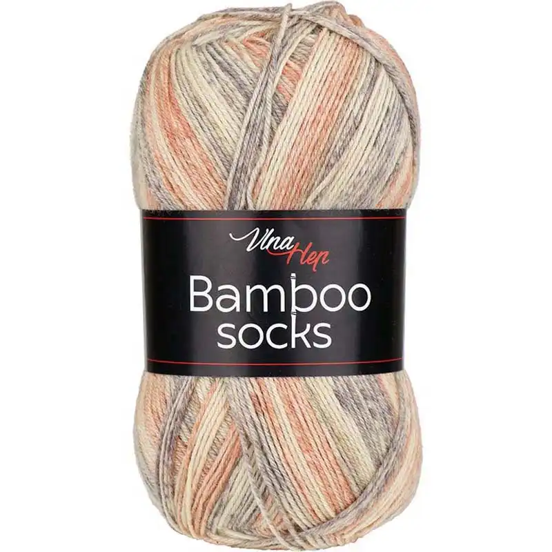 Pletací příze Bamboo Socks / ponožkovka 100 g Varianta: 4 (7905) béžová světlá, Balení: 1 ks