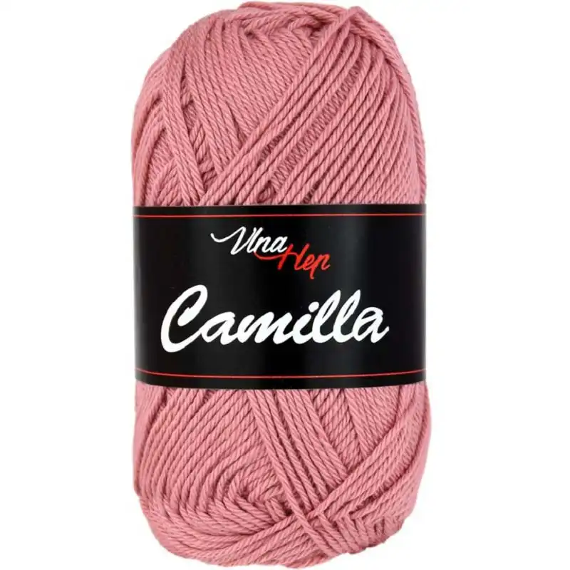 Vlna-hep Příze Camilla 8028 sv.starorůžová