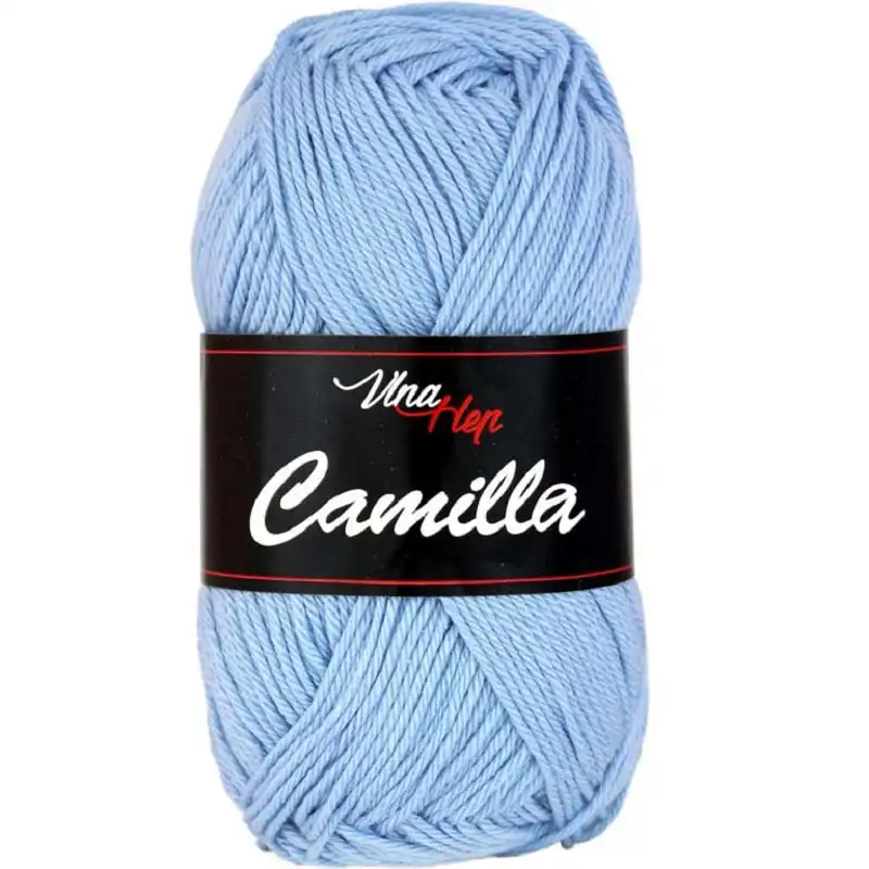 Vlna-hep Příze Camilla 8085 modrá