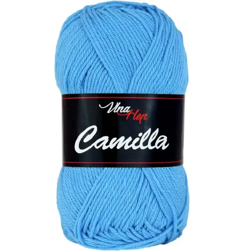 Vlna-hep Příze Camilla 8094 středně modrá