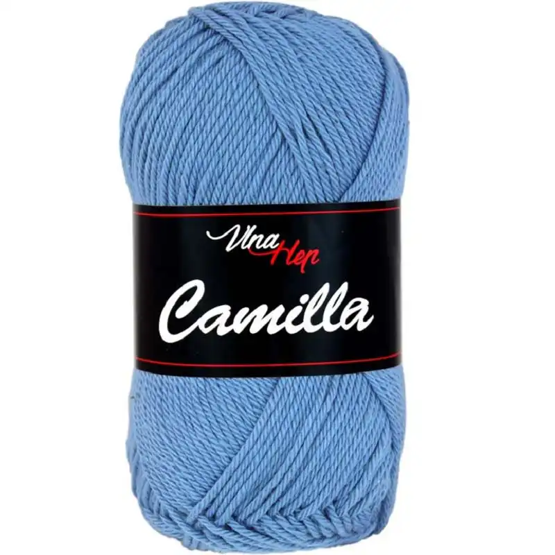 Vlna-Hep Camilla 8104 – šedomodrá