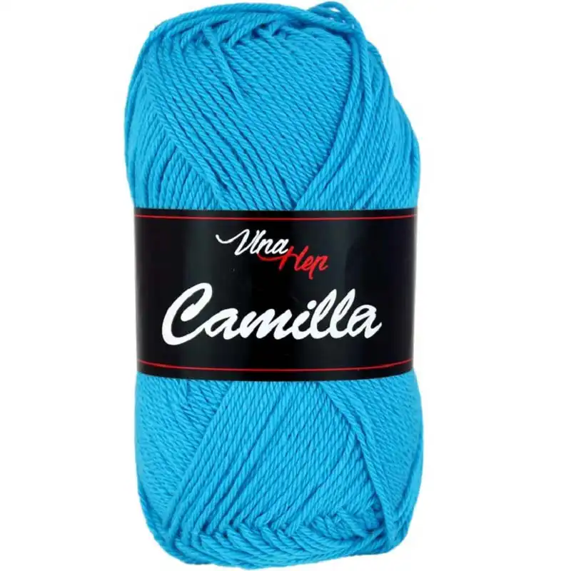 Vlna-hep Příze Camilla 8125 tm. tyrkysová