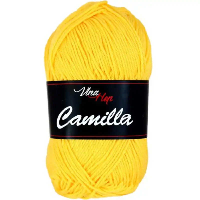 Vlna-hep Příze Camilla 8180 pampelišková