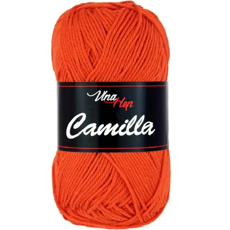 Vlna-Hep Camilla 8198 – tmavě oranžová
