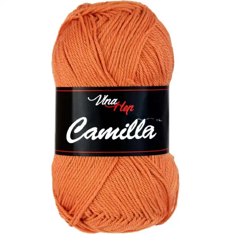 Vlna-Hep Camilla 8200 – hnědooranžová