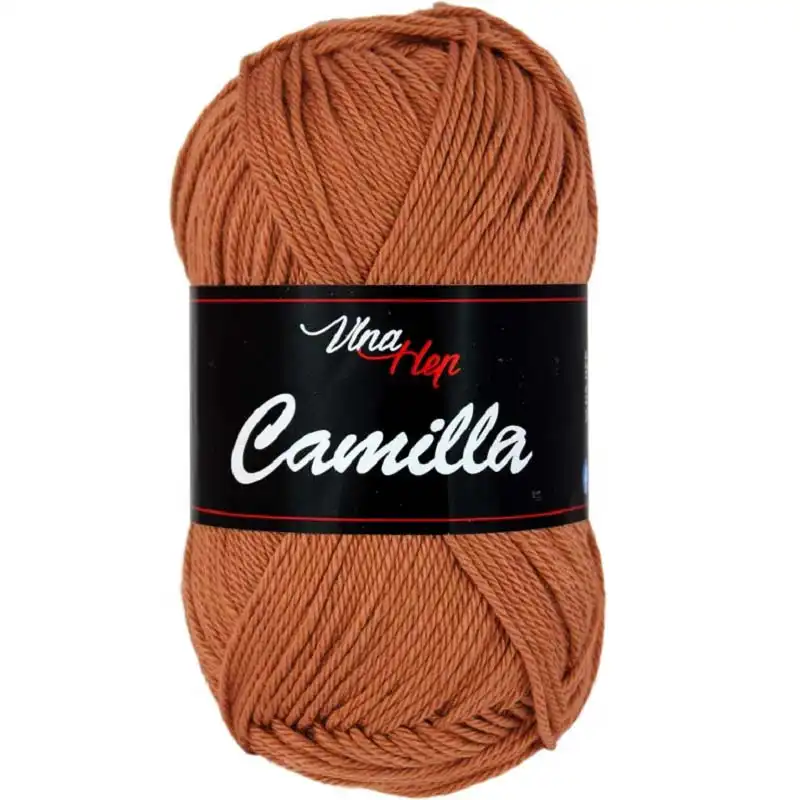 Vlna-Hep Camilla 8211 – hnědorezavá