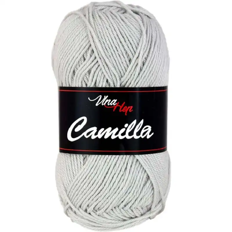 Vlna-hep Příze Camilla 8230 sv. šedá
