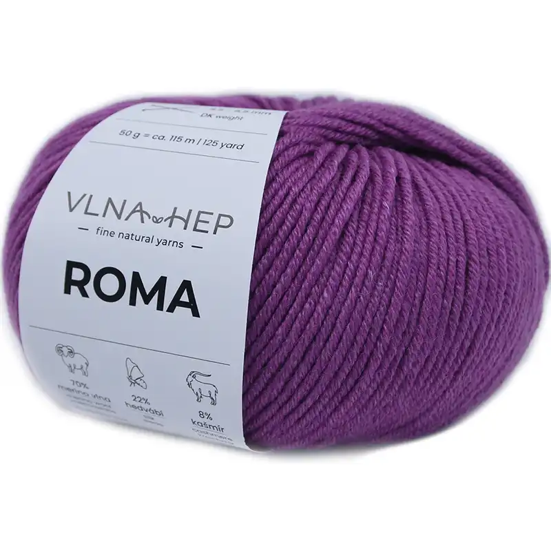Vlna-Hep Roma Roma: 132370 Purple Wine