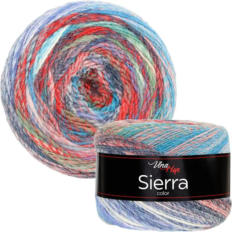 Vlna-hep Příze Sierra Color 7220