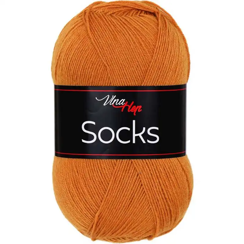 Vlna-hep Socks 61050 rezavá