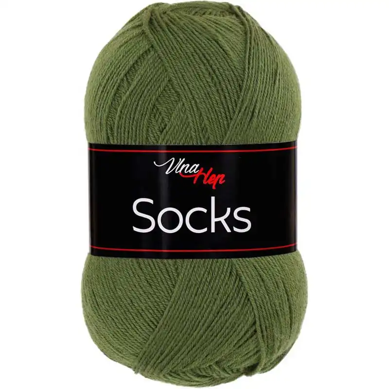Vlna-hep Socks 61215 khaki