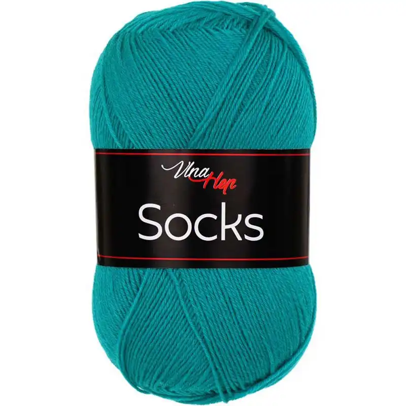 Vlna-hep Socks 61298 zelený tyrkys