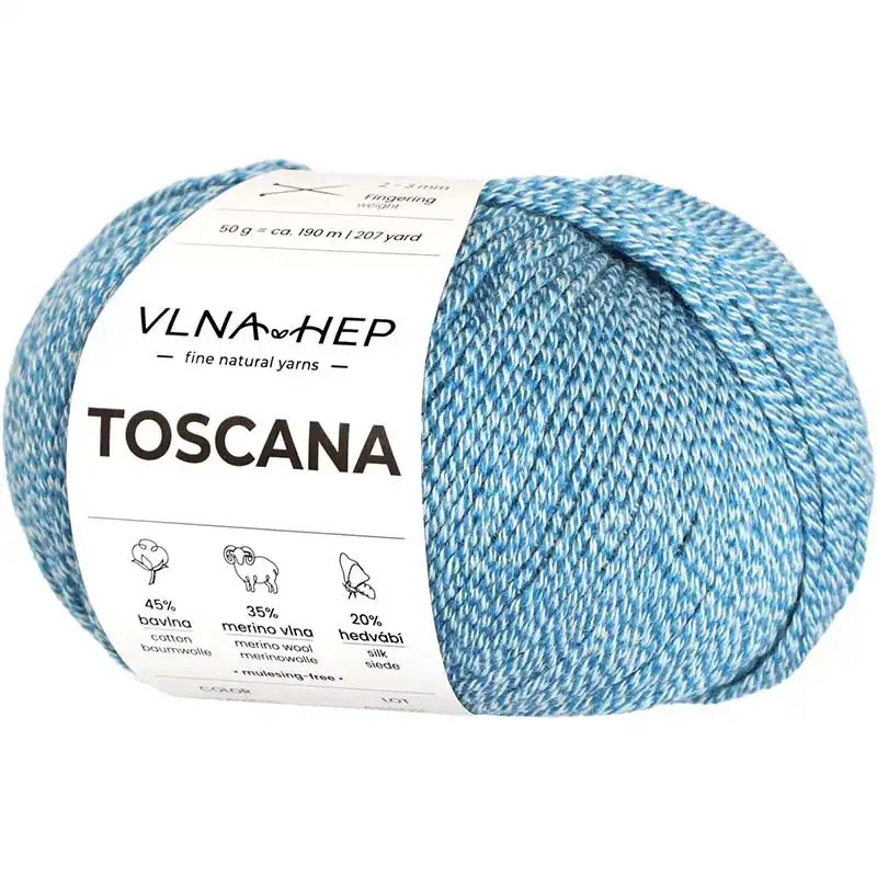 Vlna-hep Příze Toscana 142610 Faience