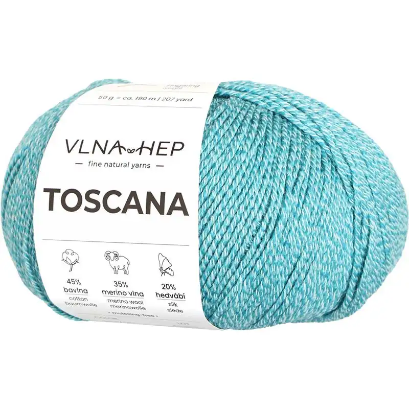 Vlna-hep Příze Toscana 142700 Baltic