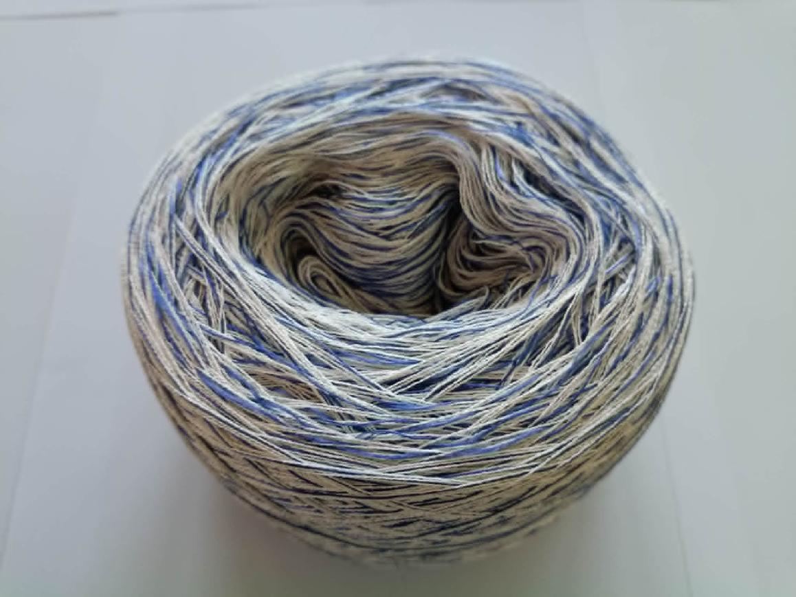 Weiss-Denim s viskozovou nitkou 3-nitka 1000m Bavlna/Viskóza