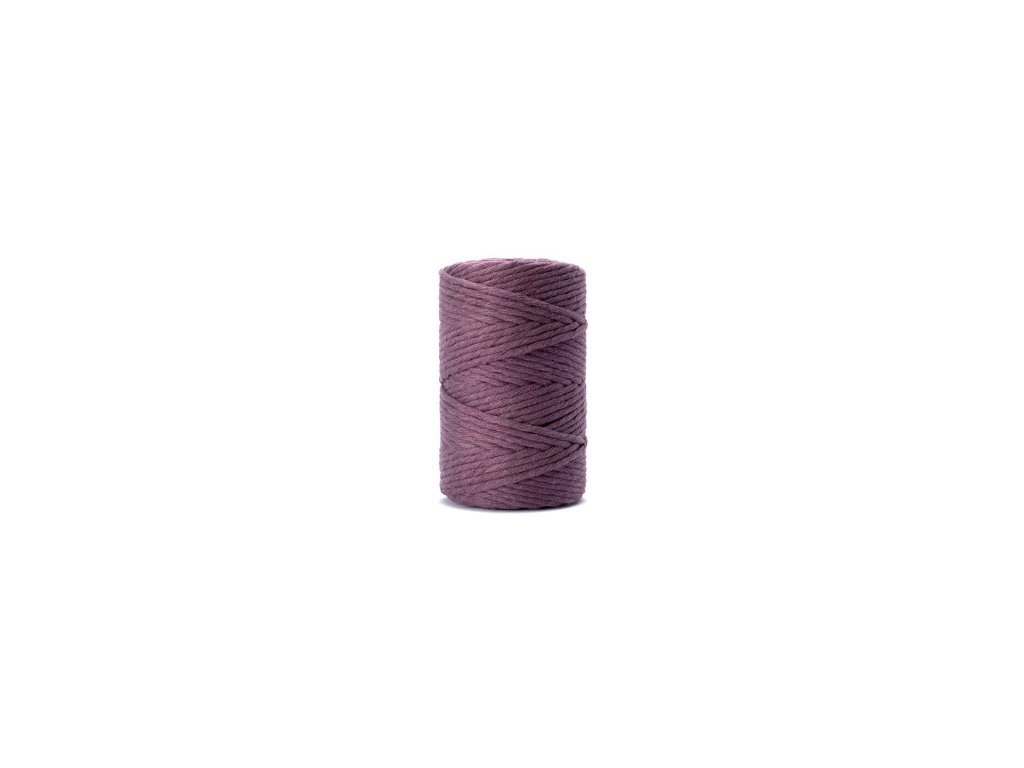 Yarn Melow Šňůra Angel 3mm Violett