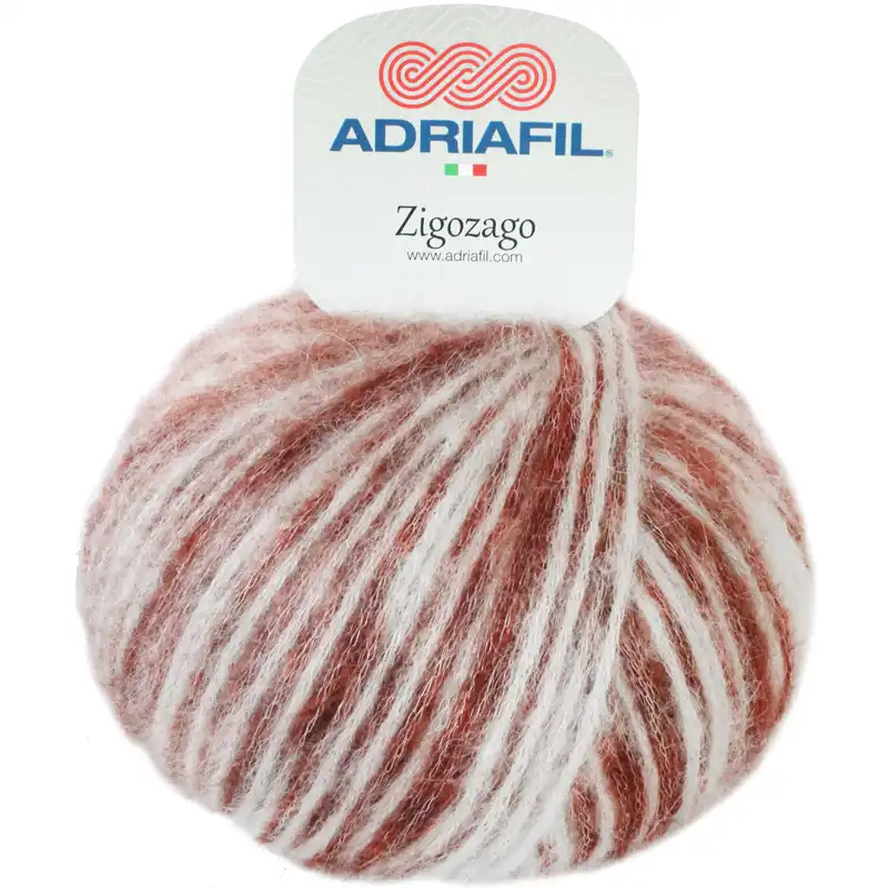 Adriafil ZigoZago 88 Kaštanová