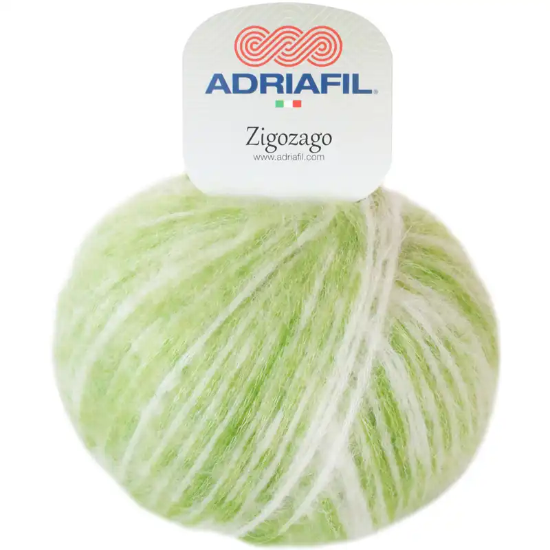 Adriafil ZigoZago 90 Jarní zelená