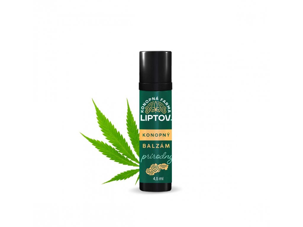 Konopná farma Liptov Konopný balzam PREMIUM 4.5ml