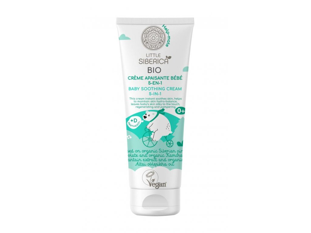 Natura Siberica Little Siberica - upokojujúci krém 5v1 75 ml