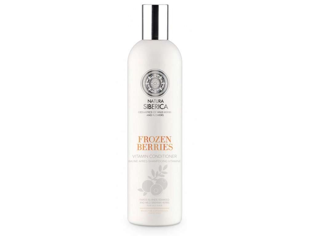 Natura Siberica Siberie Blanche - Zamrznuté bobule - vitamínový kondicionér 400 ml