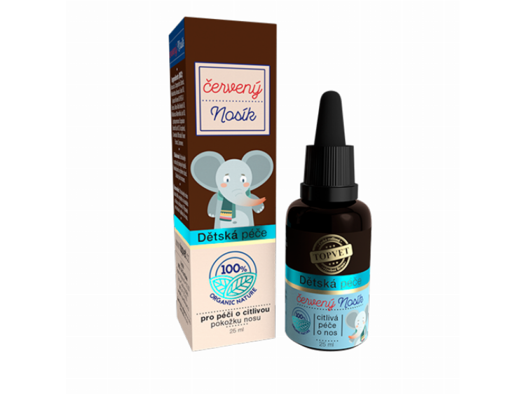TOPVET Detská starostlivosť - Červený noštek 25 ml 25 ml