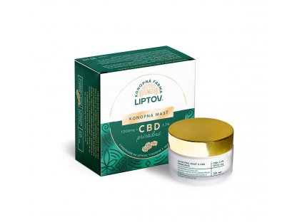Konopná farma Liptov Konopná masť CBD 3,3% 1000 mg čistá 30ml