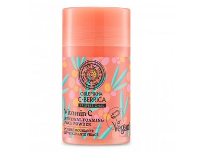 Natura Siberica Rakytník C-Berrica - Vitamin C - Obnovujúci penivý púder na tvár 35 g
