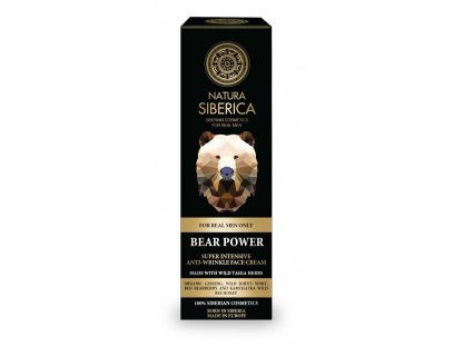 Natura Siberica Super intenzívny krém proti vráskam Sila medveďa 50 ml