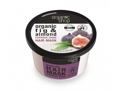 Organic Shop Organic Shop - Figa a Mandľa - Maska na vlasy 250 ml 250 ml