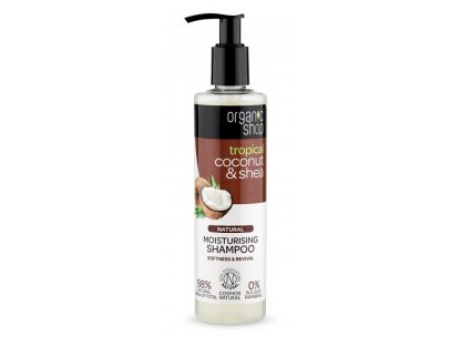Organic Shop Organic Shop - Kokos & Maslovník - Hydratačný šampón 280 ml 280 ml
